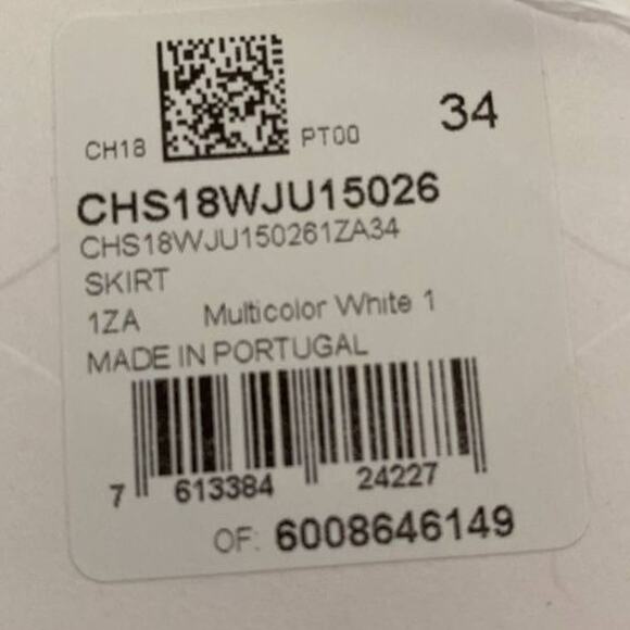 SEE BY CHLOÉ Lace Trimmed Flora Voile Midi Skirt Size 2 NWT $405 - Picture 8 of 16